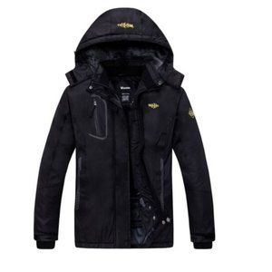 NWT Wantdo Women's Waterproof Ski Jacket Winter Coat Black Size Small $299 N77